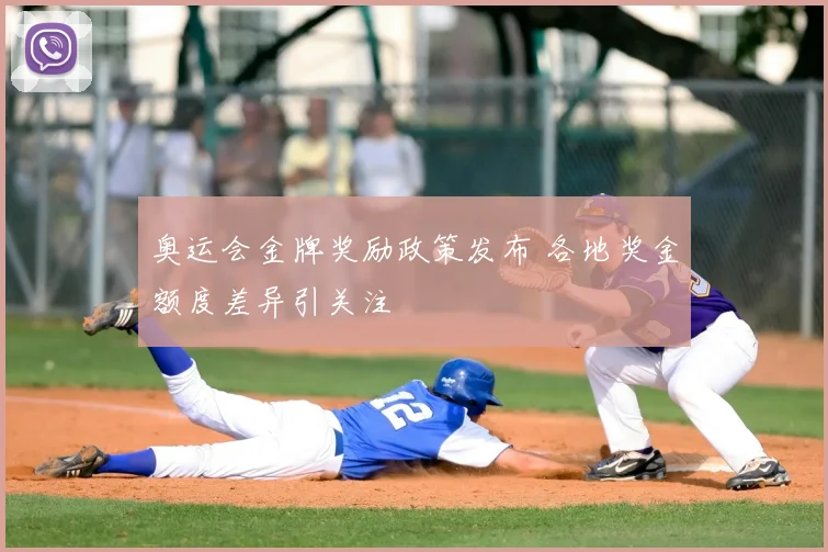 奥运会金牌奖励政策发布 各地奖金额度差异引关注